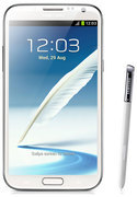Смартфон Samsung Samsung Смартфон Samsung Galaxy Note II GT-N7100 16Gb (RU) белый - Усолье-Сибирское